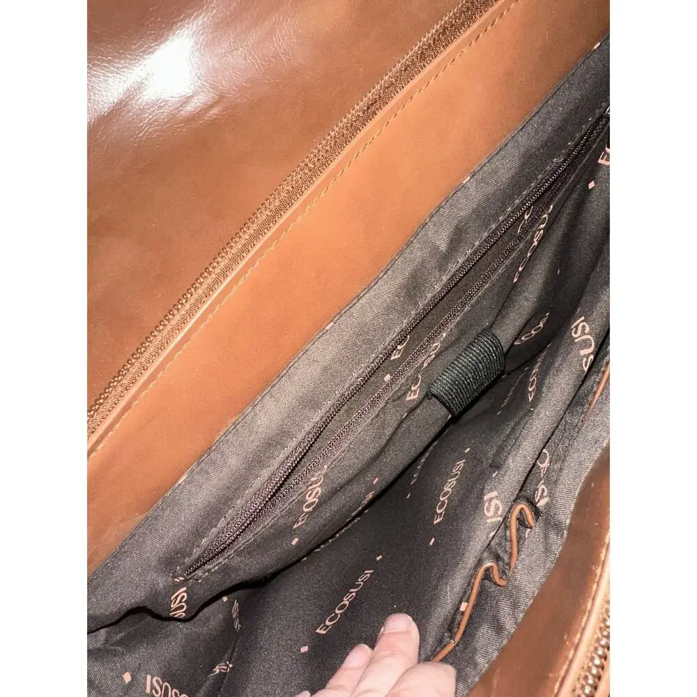 Women's Briefcase Vegan Leather 15.6 inch Laptop Bag for Work Computer Feminine